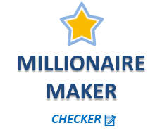 Millionaire maker results checker