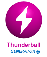 Thunderball random numbers generator