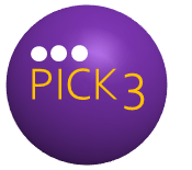 pick 3 logo