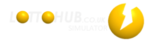 Lottohub winnins simulator logo white